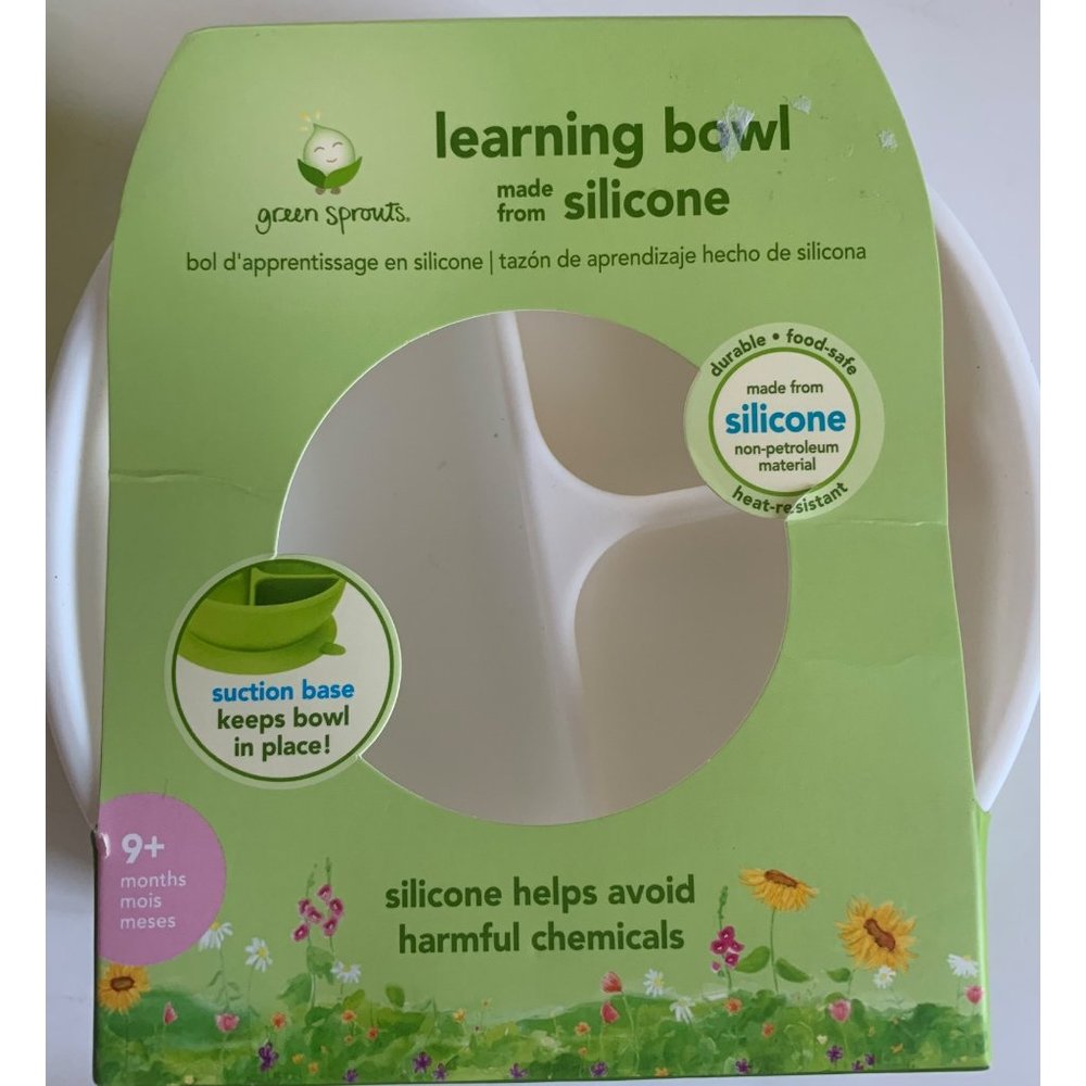 Learning bowl  made  from Silicone.